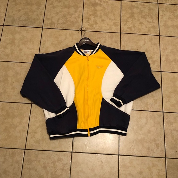 🔥80’s VTG Reebok🔥 color block jacket - Picture 2 of 4